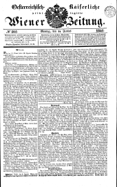 Wiener Zeitung 18410614 Seite: 1