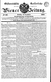 Wiener Zeitung 18410619 Seite: 1