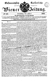 Wiener Zeitung 18410701 Seite: 1