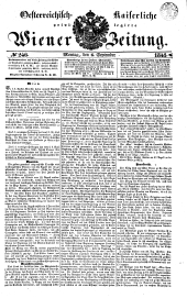 Wiener Zeitung 18410906 Seite: 1