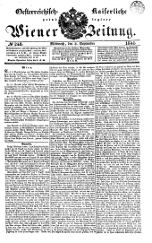 Wiener Zeitung 18410908 Seite: 1