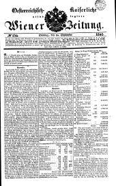 Wiener Zeitung 18410914 Seite: 1