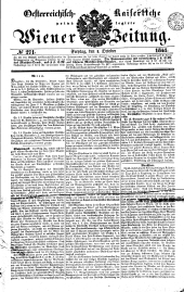 Wiener Zeitung 18411001 Seite: 1