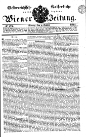 Wiener Zeitung 18411004 Seite: 1