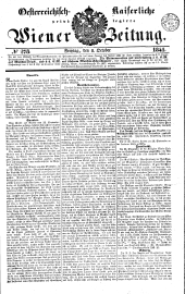 Wiener Zeitung 18411008 Seite: 1