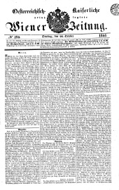 Wiener Zeitung 18411026 Seite: 1