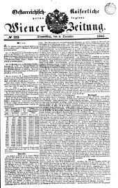 Wiener Zeitung 18411202 Seite: 1