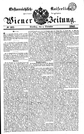 Wiener Zeitung 18411204 Seite: 1