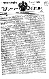 Wiener Zeitung 18411217 Seite: 1