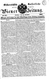 Wiener Zeitung 18411224 Seite: 1