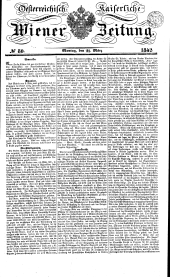 Wiener Zeitung 18420321 Seite: 1