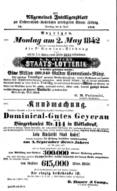 Wiener Zeitung 18420409 Seite: 17