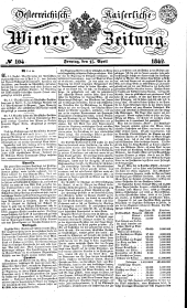 Wiener Zeitung 18420415 Seite: 1