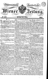 Wiener Zeitung 18420506 Seite: 1