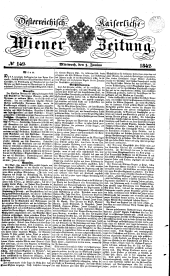 Wiener Zeitung 18420601 Seite: 1