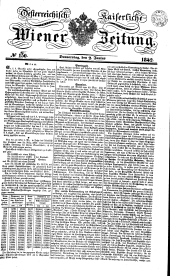 Wiener Zeitung 18420602 Seite: 1