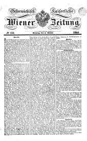 Wiener Zeitung 18420603 Seite: 1