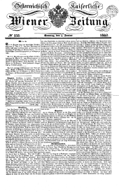 Wiener Zeitung 18420605 Seite: 1