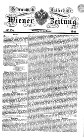 Wiener Zeitung 18420606 Seite: 1