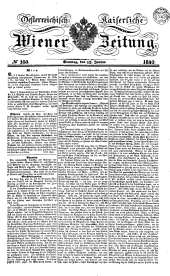 Wiener Zeitung 18420612 Seite: 1