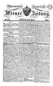 Wiener Zeitung 18420630 Seite: 1