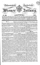 Wiener Zeitung 18420730 Seite: 1