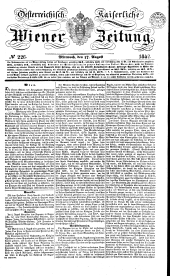 Wiener Zeitung 18420817 Seite: 1