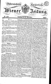 Wiener Zeitung 18420917 Seite: 1