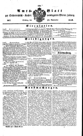 Wiener Zeitung 18420927 Seite: 15