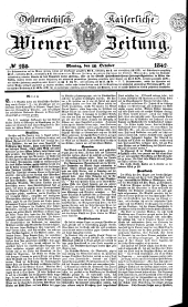 Wiener Zeitung 18421010 Seite: 1