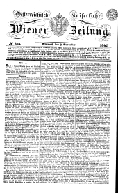 Wiener Zeitung 18421102 Seite: 1