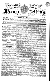 Wiener Zeitung 18421108 Seite: 1