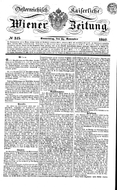 Wiener Zeitung 18421124 Seite: 1