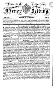 Wiener Zeitung 18421127 Seite: 1