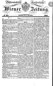 Wiener Zeitung 18421204 Seite: 1