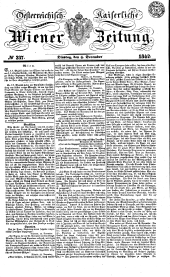 Wiener Zeitung 18421206 Seite: 1