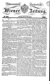 Wiener Zeitung 18421209 Seite: 1