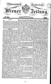 Wiener Zeitung 18421211 Seite: 1