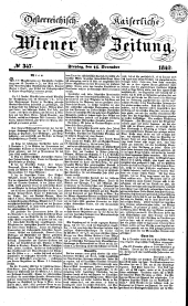 Wiener Zeitung 18421216 Seite: 1