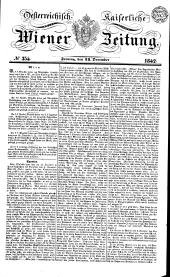 Wiener Zeitung 18421223 Seite: 1