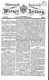 Wiener Zeitung 18421229 Seite: 1