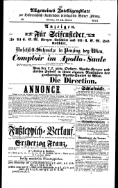 Wiener Zeitung 18430116 Seite: 11