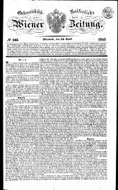 Wiener Zeitung 18430419 Seite: 1