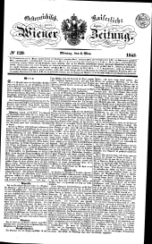 Wiener Zeitung 18430501 Seite: 1