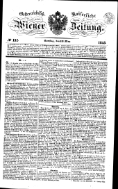 Wiener Zeitung 18430513 Seite: 1