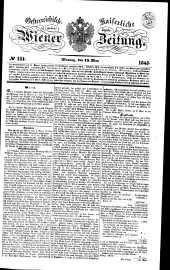 Wiener Zeitung 18430515 Seite: 1