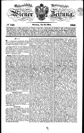 Wiener Zeitung 18430521 Seite: 1