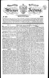 Wiener Zeitung 18430606 Seite: 1