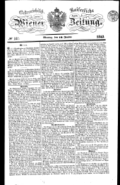 Wiener Zeitung 18430619 Seite: 1