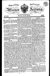 Wiener Zeitung 18430625 Seite: 1